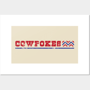 Cowpokes Lubbock Texas Posters and Art